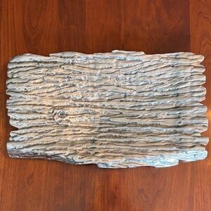 Beatriz Ball Forest Bark Silver Platter